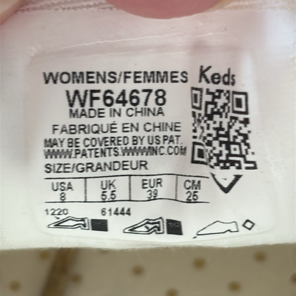 Keds X Kate Spade New York Champion Bridal Lace Sneakers White WF64678 Size 8 - Picture 10 of 11